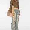 Distressed Jeans