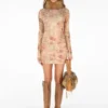 Distressed mesh-jurk Distressed mesh-jurk