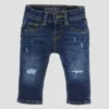 Distressed slim fit denim Jeans (3M-7) Distressed slim fit denim Jeans (3M-7)