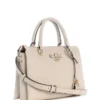 Dita Multi Comp Satcheltas met ingeperst pioenrozenpatroon Dita Multi Comp Satcheltas met ingeperst pioenrozenpatroon