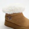 Dolsay winterlaarzen met voering van imitatiebont