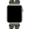 Donker zilverkleurige kettingband 42-44 mm voor Apple Watch®