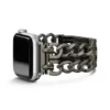 Donker zilverkleurige kettingband 42-44 mm voor Apple Watch®