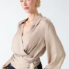 Dorian wikkelblouse Dorian wikkelblouse