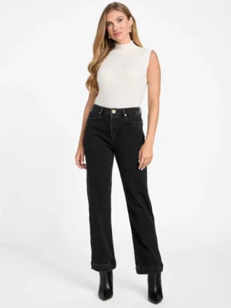 Doris denim broek met rechte pijpen