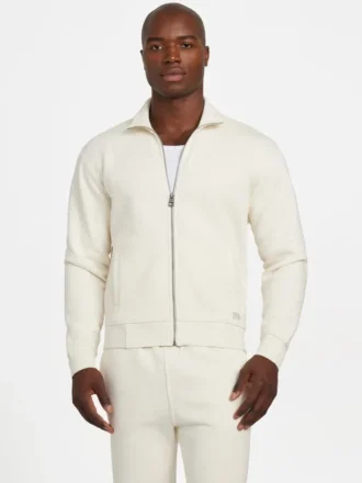 Eco 1981 Label jas met opstaande kraag