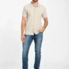 Eco Aaron overhemd met textuur Eco Aaron overhemd met textuur