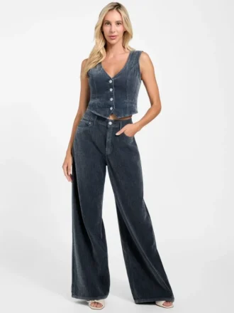 Eco Adele denim gilet