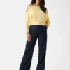 Eco Adri off-shoulder top met kristallen