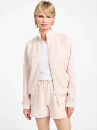 Eco Aggie Sweatshirt met doorlopende rits