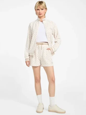 Eco Aggie Sweatshirt met doorlopende rits