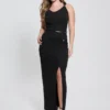 Eco Aimee Top met strass-bandjes