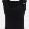 Eco Aimee Top met strass-bandjes