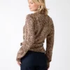 Eco Alanis gewikkelde blouse met print