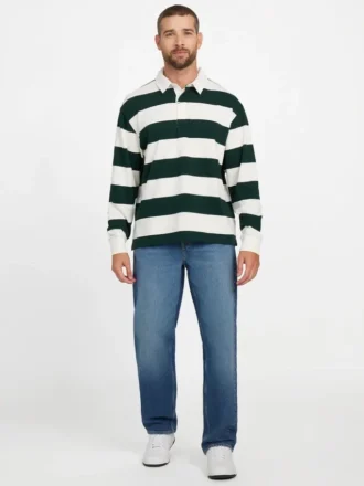 Eco Alpine Stripe rugbypolo
