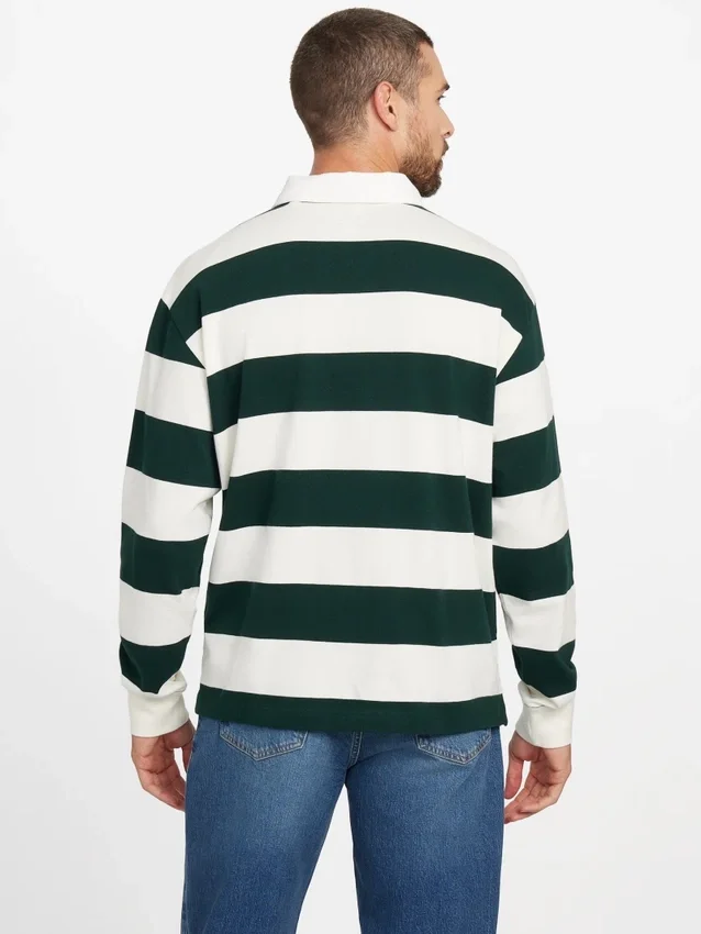 Eco Alpine Stripe rugbypolo Eco Alpine Stripe rugbypolo