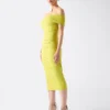 Eco Alva jurk met ruches Eco Alva jurk met ruches