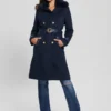 Eco Amelia-jas met ceintuur Eco Amelia-jas met ceintuur