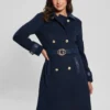 Eco Amelia-jas met ceintuur Eco Amelia-jas met ceintuur