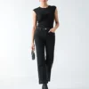 Eco Amelia top met gedraaide voorkant