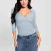 Eco Amira Top met plooien Eco Amira Top met plooien