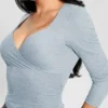 Eco Amira Top met plooien Eco Amira Top met plooien