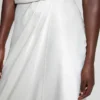 Eco Anastasia midi-rok van satijn Eco Anastasia midi-rok van satijn