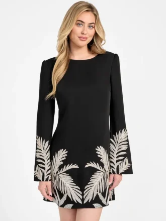 Eco Angele Foliage mini-jurk
