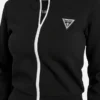 Eco Ann scuba-sweatshirt met doorlopende rits