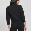 Eco Ann scuba-sweatshirt met doorlopende rits
