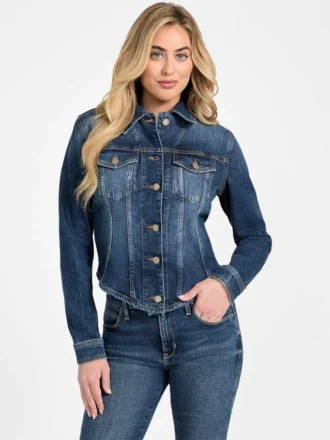 Eco Annalise denim shacket