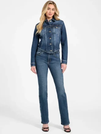 Eco Annalise denim shacket