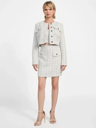 Eco Annamaria tweed jas