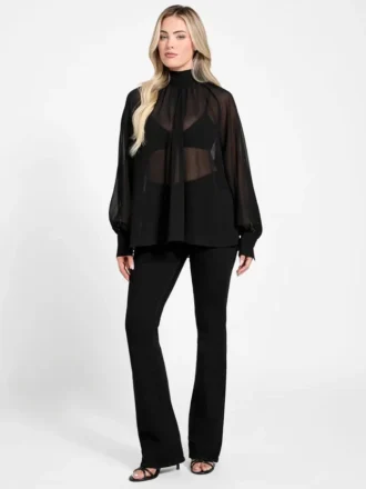 Eco Audrine strikblouse