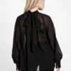 Eco Audrine strikblouse Eco Audrine strikblouse