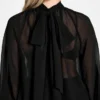 Eco Audrine strikblouse Eco Audrine strikblouse