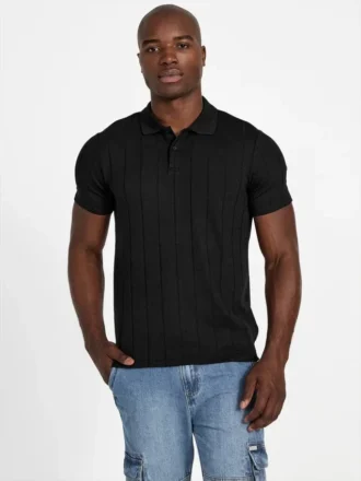 Eco Axel geribbelde polo
