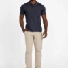 Eco Axel geribbelde polo