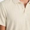 Eco Axel geribbelde polo