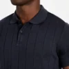 Eco Axel geribbelde polo