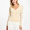 Eco Ayleen top met V-hals Eco Ayleen top met V-hals