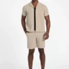 Eco Baron-overhemd met textuur