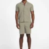 Eco Baron-overhemd met textuur