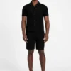 Eco Baron-short met textuur Eco Baron-short met textuur
