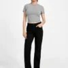 Eco Basic T-shirt met mini-logo Eco Basic T-shirt met mini-logo