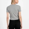 Eco Basic T-shirt met mini-logo Eco Basic T-shirt met mini-logo