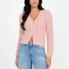 Eco Bea vest met open steken Eco Bea vest met open steken