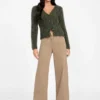Eco Bea vest met open steken Eco Bea vest met open steken