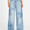 Eco Bellflower bloemenprint wijde Jeans Eco Bellflower bloemenprint wijde Jeans