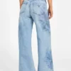 Eco Bellflower bloemenprint wijde Jeans Eco Bellflower bloemenprint wijde Jeans
